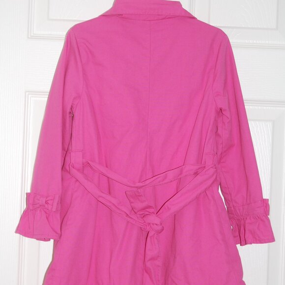 Gymboree Girls Size 5 Pink Cotton Wind Jacket, Fully Lined - Picture 4 of 6